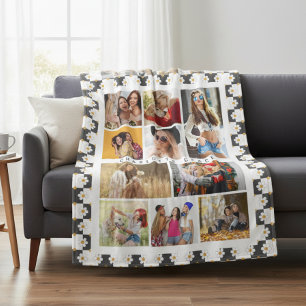 Manta Polar 10 Foto Moderno Groovy Daisy Flower Nombre elegant