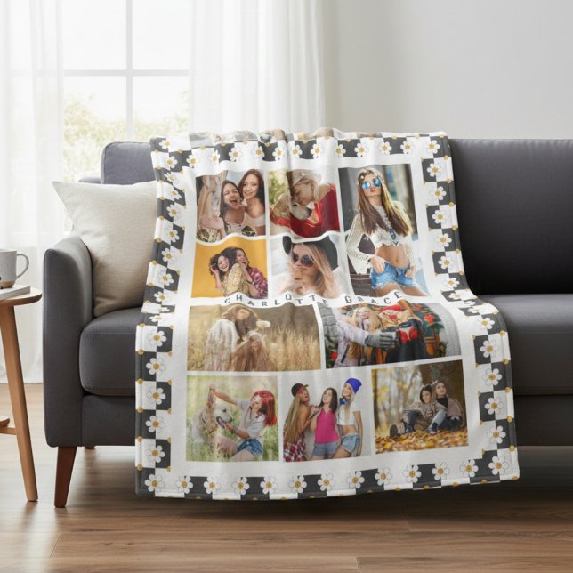 Manta Polar 10 Foto Moderno Groovy Daisy Flower Nombre elegant (Subido por el creador)