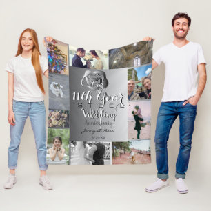 Manta Polar 10 fotos con Rosa de acero en 11 años