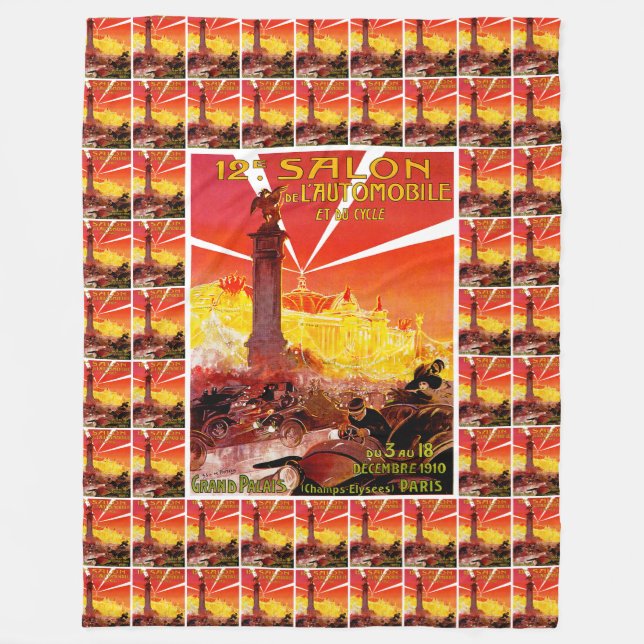 Manta Polar 12.º Salón del Automóvil y del Ciclo (Anverso)