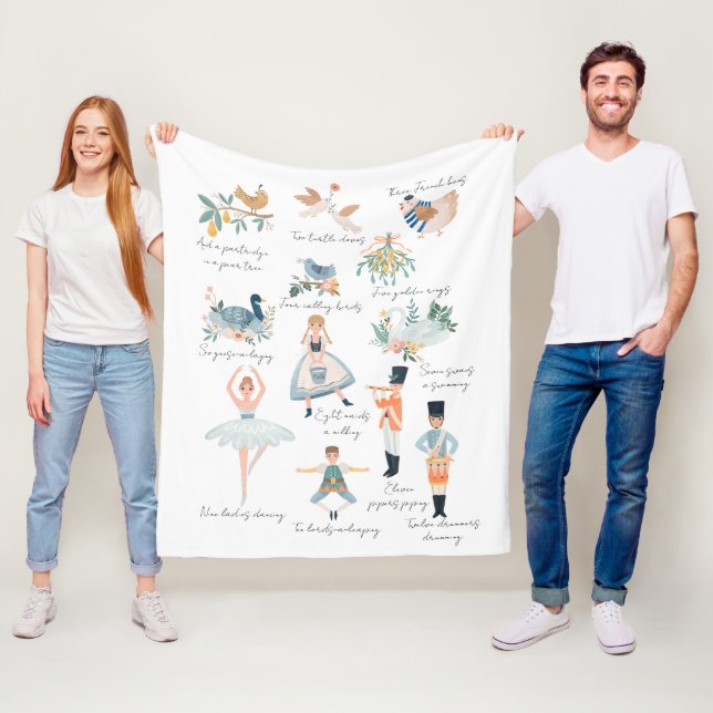 Manta Polar 12 días de feriado de Navidades (In situ)