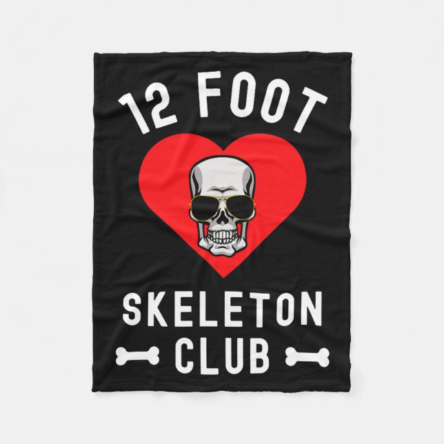 Manta Polar 12 Foot Skeleton Club Giant Skelly Gles Valentine' (Anverso)