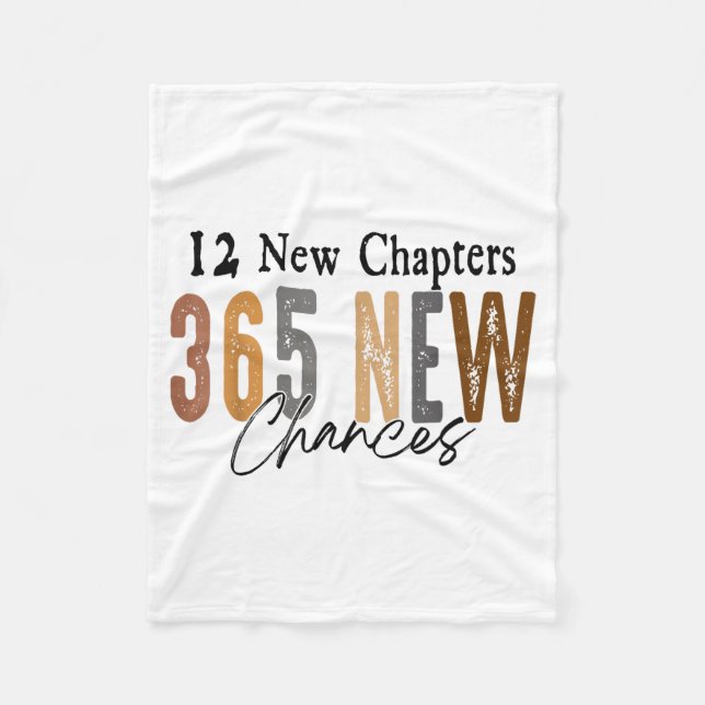 Manta Polar 12 New Chapters 365 New Chances Family  (Anverso)