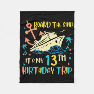 Manta Polar 13th Birthday Cruise Trip Funny Nautical Vacation