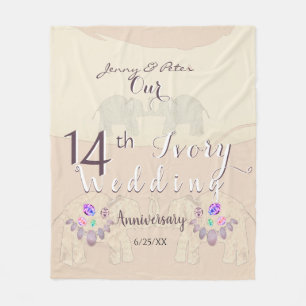 Manta Polar 14° Aniversario de la Fleece Blanket