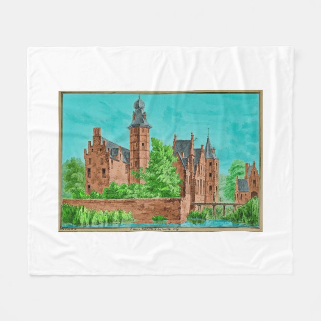 Manta Polar 1729 A. de Haen Dutch Kasteel WESTERVELT ...  (Frente (Horizontal))