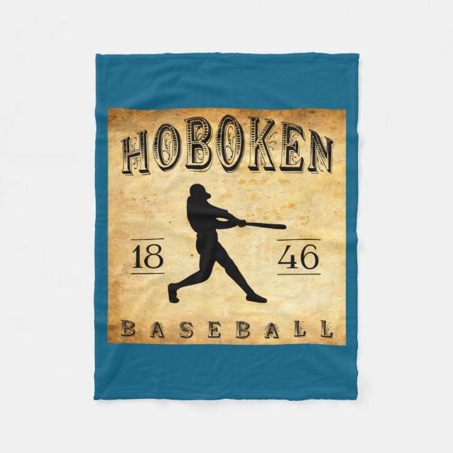 Manta Polar 1846 Hoboken New Jersey Baseball  (Anverso)