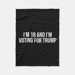 Manta Polar 18 Y Yo Votando Por Trump 2024 Conservative Repub