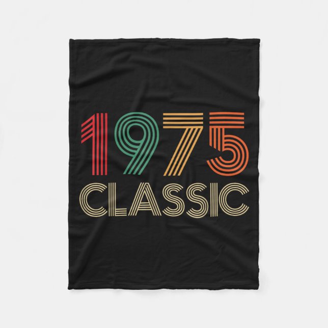 Manta Polar 1975 Clic 50th Birthday For Men Women 50 Year Old  (Anverso)