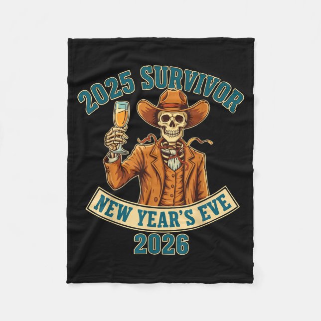 Manta Polar 2025 Survivor New Year's Eve 2026  (Anverso)