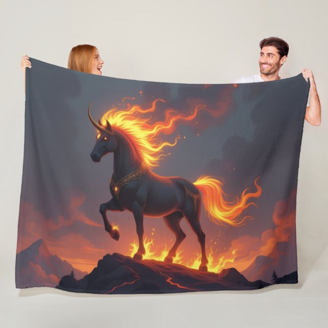 Manta Polar „2026 – Das Jahr des Feuerpferds“ (In situ)