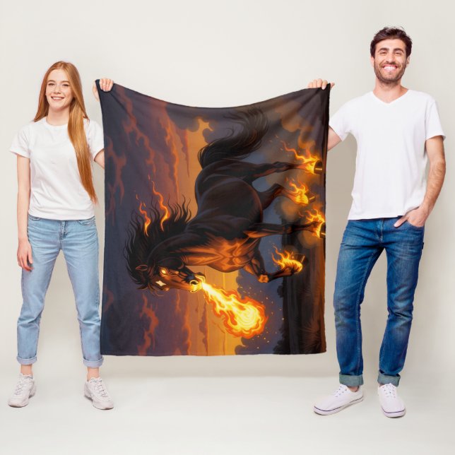 Manta Polar „2026 – Das Jahr des Feuerpferds“ (In situ)