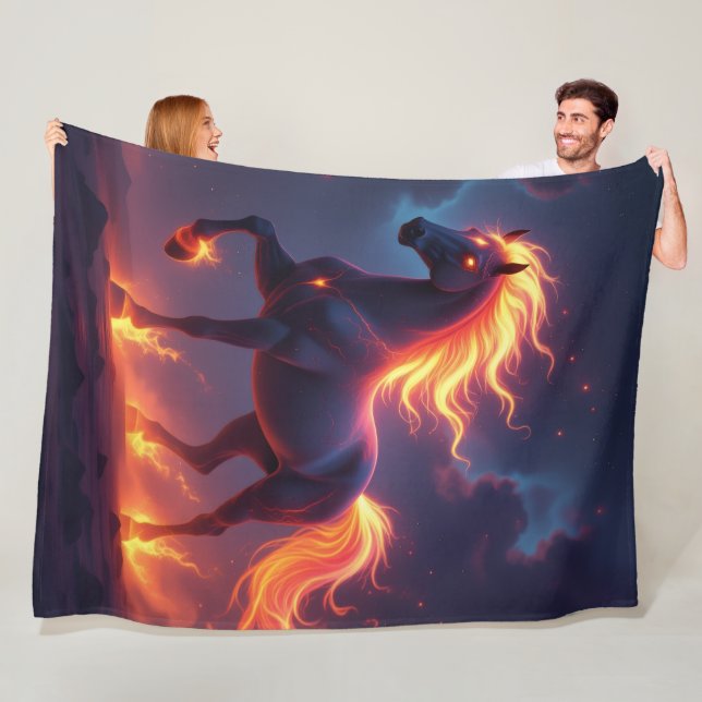 Manta Polar „2026 – Das Jahr des Feuerpferds“ (In situ)