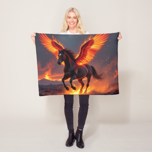 Manta Polar „2026 – Das Jahr des Feuerpferds“ (In situ)