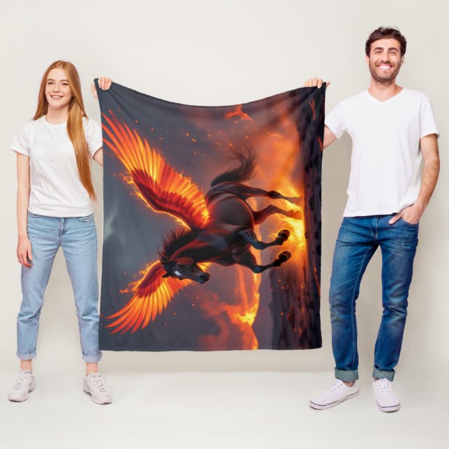 Manta Polar „2026 – Das Jahr des Feuerpferds“ (In situ)