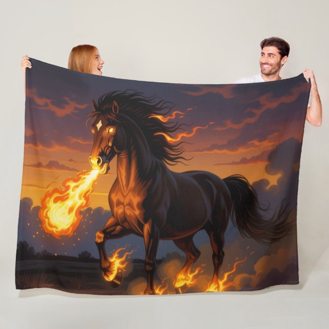 Manta Polar „2026 – Das Jahr des Feuerpferds“ (In situ)