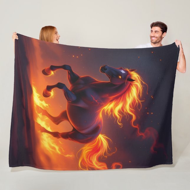 Manta Polar „2026 – Das Jahr des Feuerpferds“ (In situ)