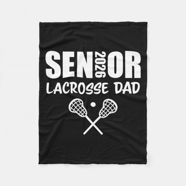 Manta Polar 2026 Senior Lacrosse Dad Lacrosse Team Parent  (Anverso)
