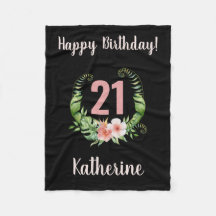 21.º Nacimiento Nombre de Chica Negro