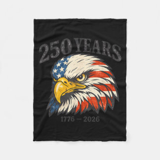 Manta Polar 250 años 17762026 Águila Aniversario Independencia