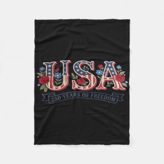 Manta Polar 250 años americano 1776 2026 250 cumpleaños Usa 4t