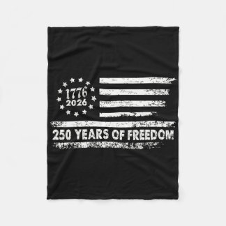 Manta Polar 250 Años De Libertad 1776 2026