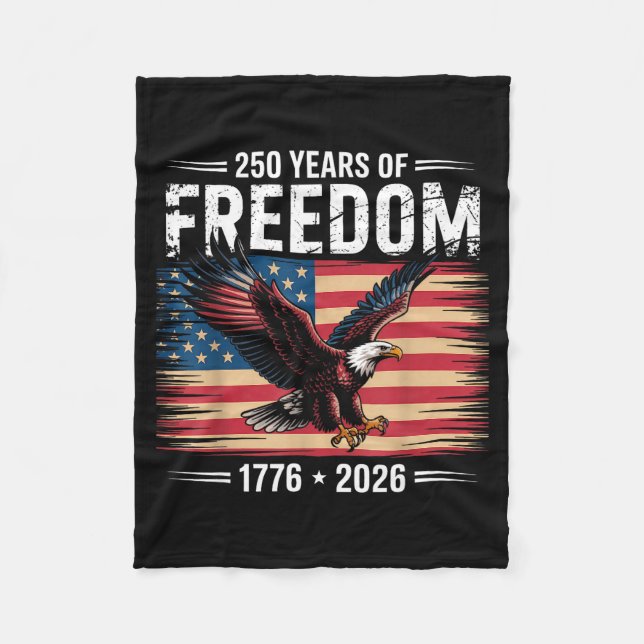 Manta Polar 250th American Anniversary 2026 Years Of Freedom  (Anverso)
