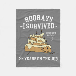 Manta Polar 25 Años en el Trabajo 25º Aniversario Laboral