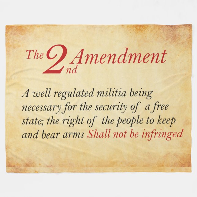 MANTA POLAR 2.ª ENMIENDA, DEMASIADO VIEJA PARA LUCHAR, DEMASIA (Frente (Horizontal))