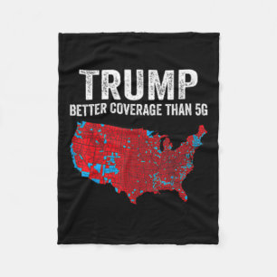Manta Polar 2 Caras de Trump Mejor Cobertura Que 5 g ¿Puede Es