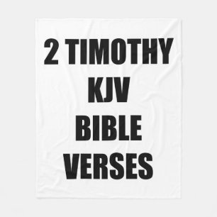 Manta Polar 2 Timoteo Versículos de la Biblia RVK