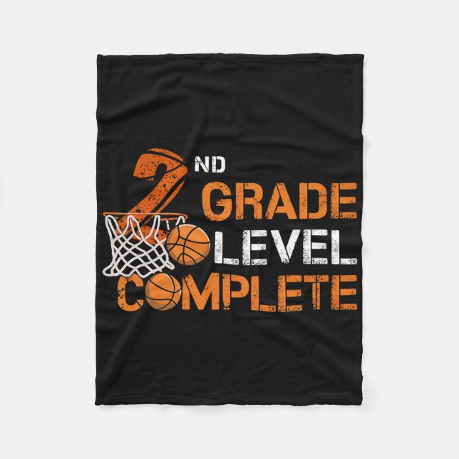 Manta Polar 2nd Grade Level Complete Sketll Last Day Of School (Anverso)