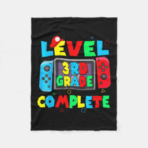 Manta Polar 3º Grado Completado Último Día De Videojuego Escol