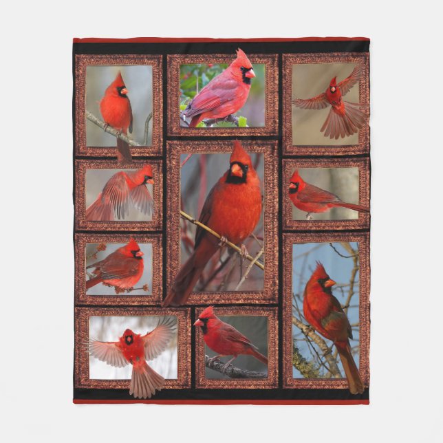 Manta Polar 3.ᵉʳ Cardinal Fleece Blanket (Anverso)