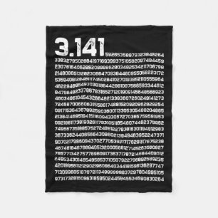 Manta Polar 3.14 Pi Day Matemáticas Número Irracional Pi