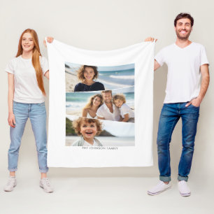 Manta Polar 3 Colage de Fotos Desigual - Arte Cuadrilátero Div
