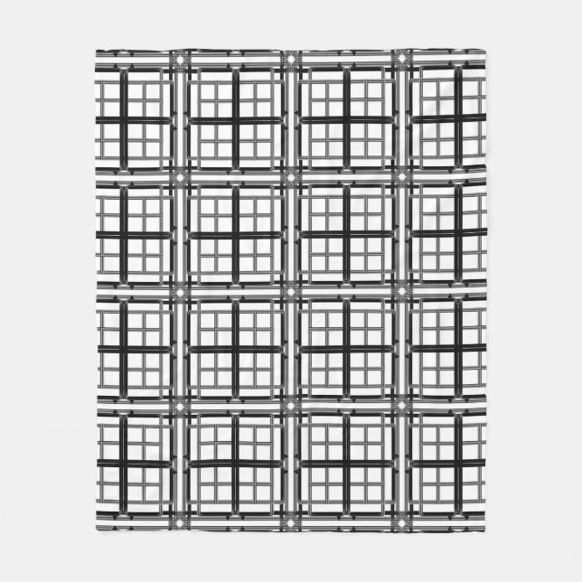 Manta Polar 3D grey geometric abstract pattern background.3d b (Anverso)