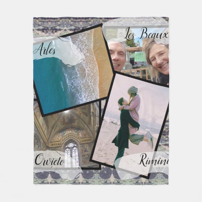 Manta Polar 4 Fotos HoneyMoon (Anverso)