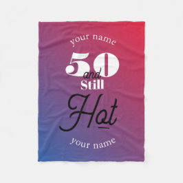 Manta Polar 5O y todavía caliente