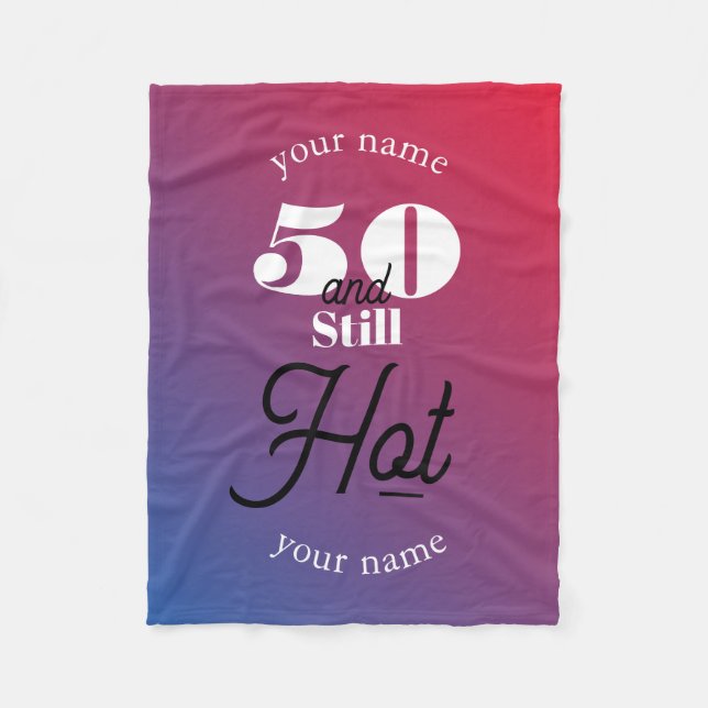 Manta Polar 5O y todavía caliente (Anverso)