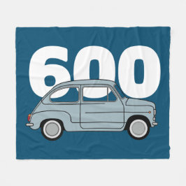 Manta Polar 600 azul