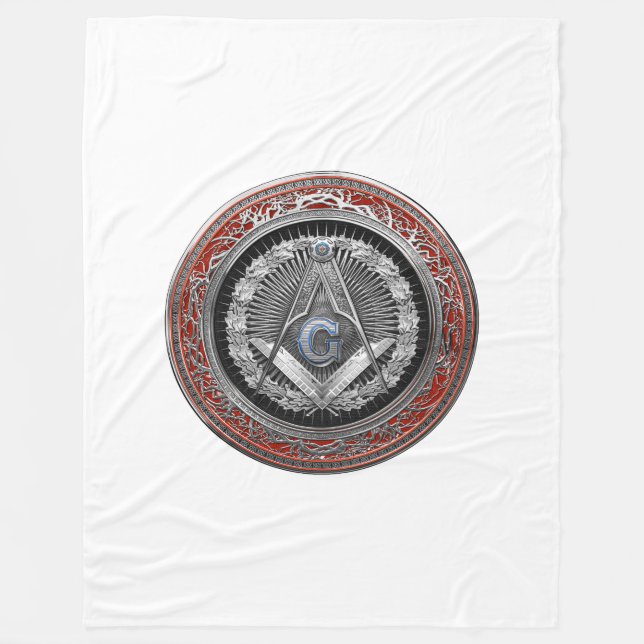 Manta Polar [600] Master Mason - Silver Square & Compass (Anverso)