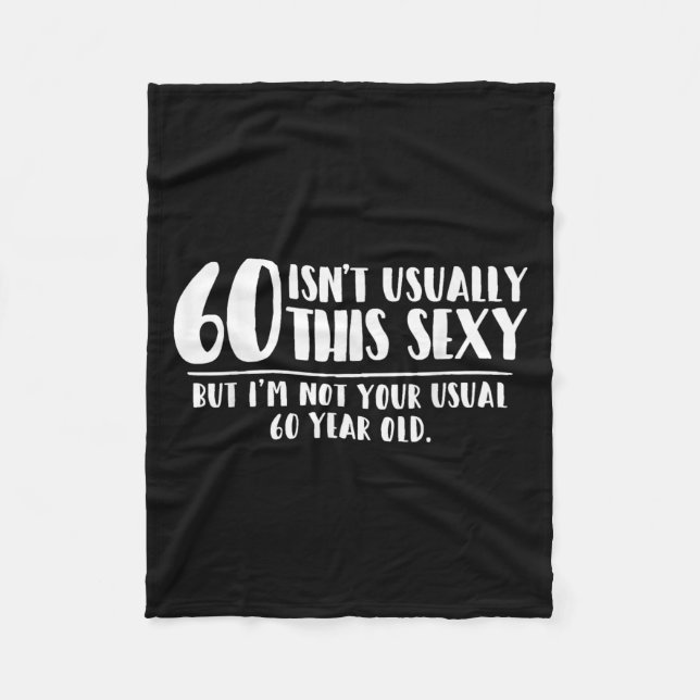 Manta Polar 60 And Y Shirt Funny 60th Birthday Gift  (Anverso)