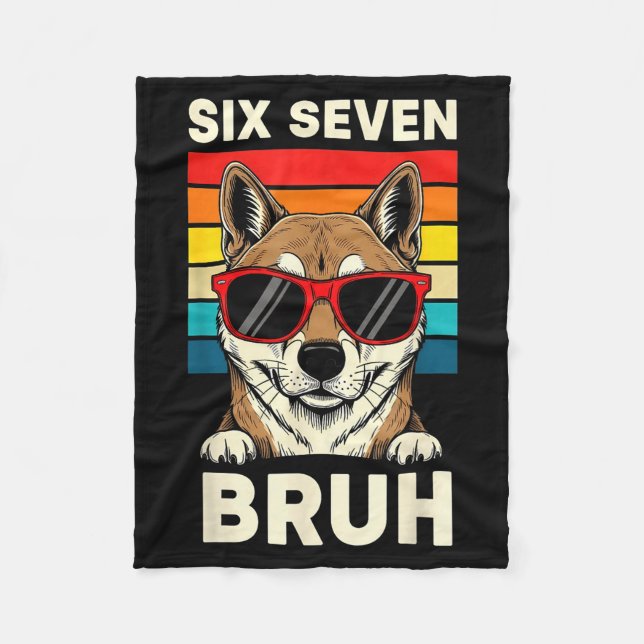 Manta Polar 67 Animals Funny 67 Brainrot Youth Kids Dog 67  (Anverso)