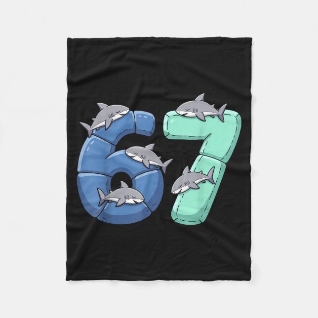 Manta Polar 67 Animals Funny 67 Brainrot Youth Kids Shark 67  (Anverso)