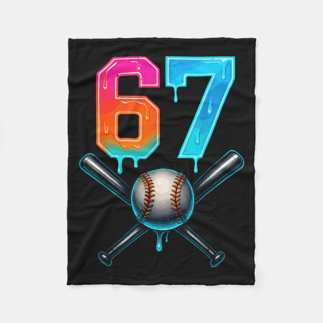 Manta Polar 67 Baseball Meme Cool Drip Number 67 Player Or 67t (Anverso)