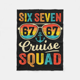 Manta Polar 67 Cruise Squad 2025 Divertido Meme de Crucero par