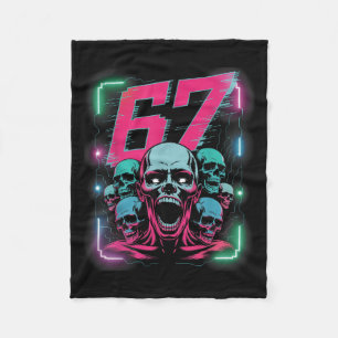 Manta Polar 67 Halloween Scp Horror Cara Y Camiseta De Disfraz