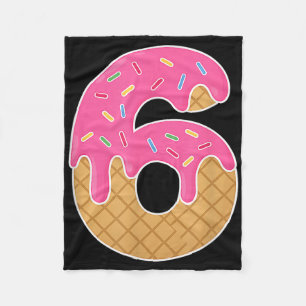 Manta Polar 67 Helado Goteo Meme Divertido 6 7 Disfraz de Hall