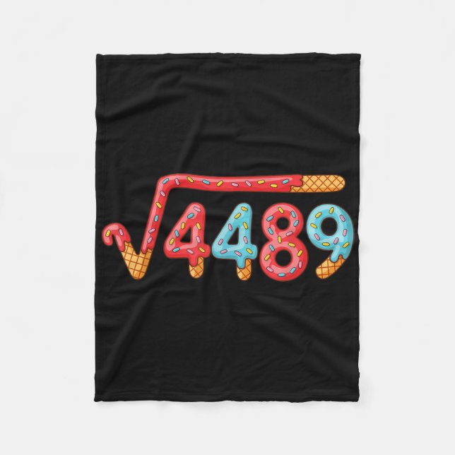 Manta Polar 67 Ice Cream Drip Meme Square Root 4489  (Anverso)
